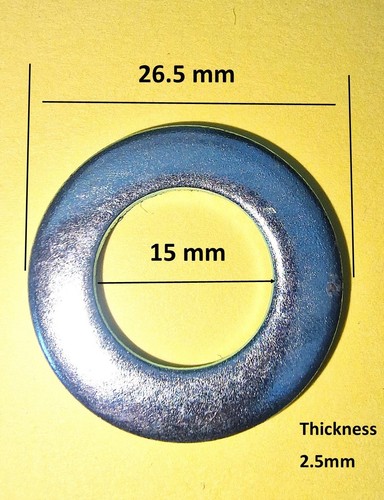 Plain washers 15mm x - washers, id